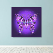 Toile Papillon pourpre 31 Carnet (Insitu (Plancher de Bois))