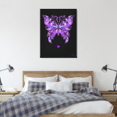 Toile Papillon pourpre 31 Carnet (Insitu(Chambre))