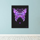 Toile Papillon pourpre 31 Carnet (Insitu (Plancher de Bois))