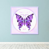 Toile Papillon pourpre 31 Carnet (Insitu (Plancher de Bois))