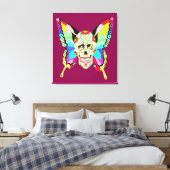 Toile Papillon Sugar Skull (Insitu(Chambre))