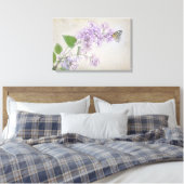 Toile papillon sur fleur de lilas (Insitu(Chambre))