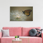 Toile Papillon sur le pissenlit (Insitu(Salon))