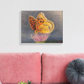 Toile Papillon sur un Chardon (Insitu(Salon))