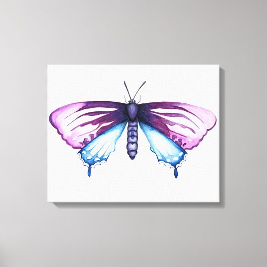 Toile papillon swallowtail de la pipevine de Californie (Recto)
