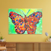 Toile Papillon tacheté vibrant (Insitu(Salon))