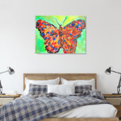Toile Papillon tacheté vibrant (Insitu(Chambre))