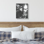 Toile Papillon vers la Flamme — par BurnsInHell (Insitu(Chambre))