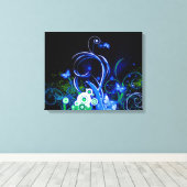 Toile Papillons (Insitu (Plancher de Bois))