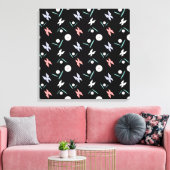 Toile Papillons (Insitu(Salon))
