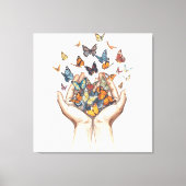 Toile Papillons (Recto)
