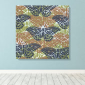 Toile Papillons Abstraits (Insitu (Plancher de Bois))