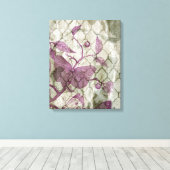 Toile Papillons arabes III (Insitu (Plancher de Bois))