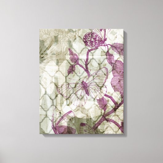 Toile Papillons arabes IV (Recto)