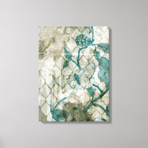 Toile Papillons arabes VI