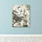 Toile Papillons Arabesques I (Insitu (Plancher de Bois))