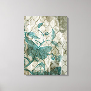 Toile Papillons d'arabesque V