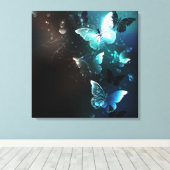 Toile Papillons de nuit (Insitu (Plancher de Bois))