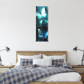 Toile Papillons de nuit à la menthe (Insitu(Chambre))