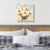 Toile Papillons de pêche neutres Vase Canvas (Insitu(Chambre))