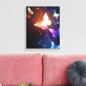 Toile Papillons nocturnes (Insitu(Salon))