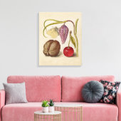 Toile Papillons noix Fleur Cerisier Aquarelle Art (Insitu(Salon))