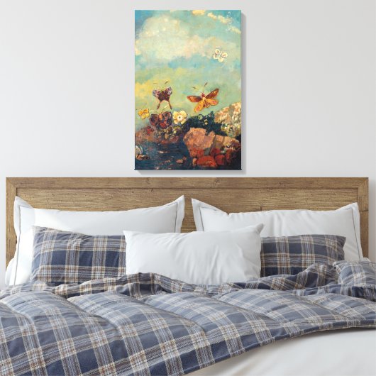 Toile Papillons | Odilon Redon (Insitu(Chambre))