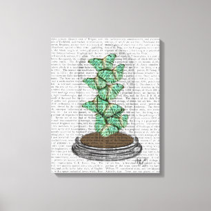 Toile Papillons verts dans Bell Jar
