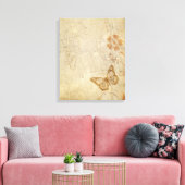 Toile Papillons vintages (Insitu(Salon))