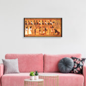 Toile Papyrus royal égyptien (Insitu(Salon))