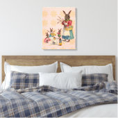 Toile Pâques Lapin Poule Lapin Œufs (Insitu(Chambre))