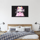 Toile Pâques/printemps Anime fille (Insitu(Chambre))