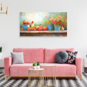 Toile Paquets de fraises (Insitu(Salon))