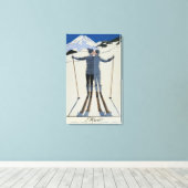 Toile par Georges Barbier (Insitu (Plancher de Bois))