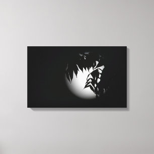 Toile Par la lumière de la lune