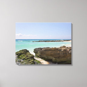 Toile Par la mer des Caraïbes