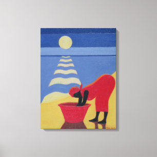 Toile Par le bord de mer 1998