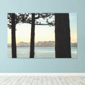 Toile Par le lac Tahoe (Insitu (Plancher de Bois))