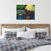 Toile Parachute Étiquette Apple Crate (Insitu(Chambre))