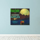Toile Parachute Étiquette Apple Crate (Insitu (Plancher de Bois))