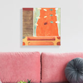 Toile Parade Abstraite des oeufs par Erica J Vess (Insitu(Salon))