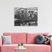 Toile Parade colombienne sur le lac Front Chicago (Insitu(Salon))