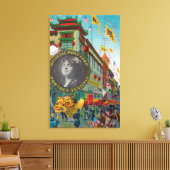 Toile Parade de Chinatown pour le Festival de Portola (Insitu(Salon))