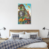 Toile Parade de Chinatown pour le Festival de Portola (Insitu(Chambre))