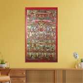 Toile Paradis d'Amitabha (Insitu(Salon))