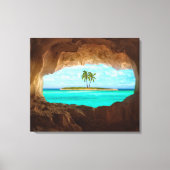 Toile Paradis dans les Caraïbes (Recto)