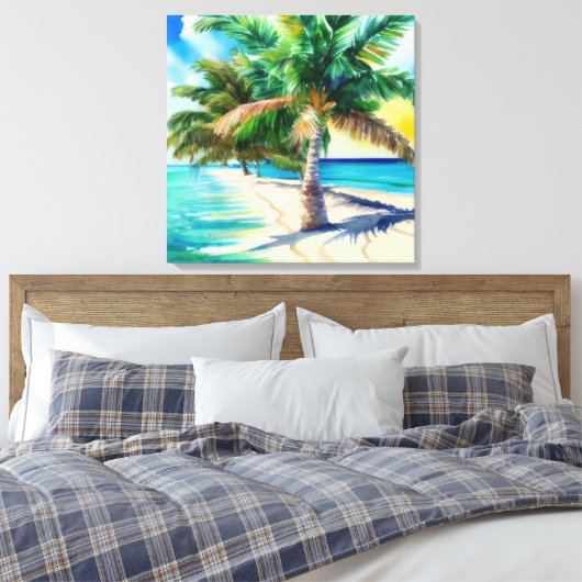 Toile Paradis tropical (Insitu(Chambre))