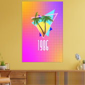 Toile paradis tropical 1986 (Insitu(Salon))