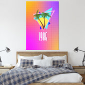 Toile paradis tropical 1986 (Insitu(Chambre))