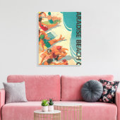 Toile Paradise Beach Club (Insitu(Salon))
